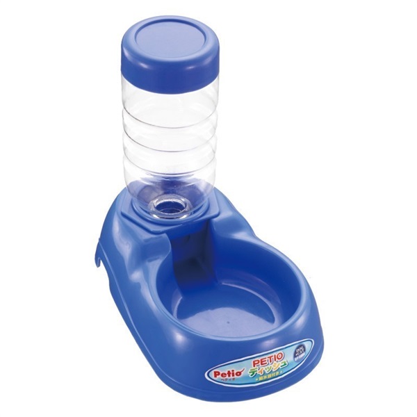 ペティオ PETIOディッシュ 給水器付き ブルー