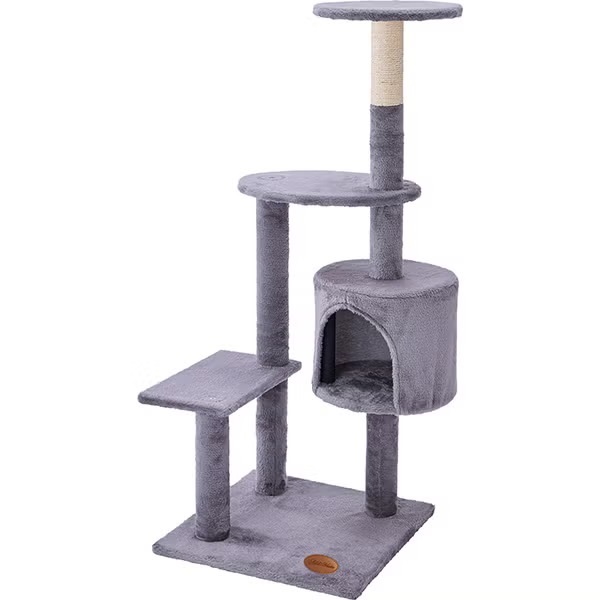 ペティオ Add.Mate ねこまど コテリア ミドルハイタワー 巾55×奥49×高111ｃｍ