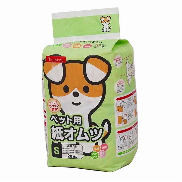 ペットライブラリー inuneru 紙オムツＳ 20枚(紙オムツＳ)