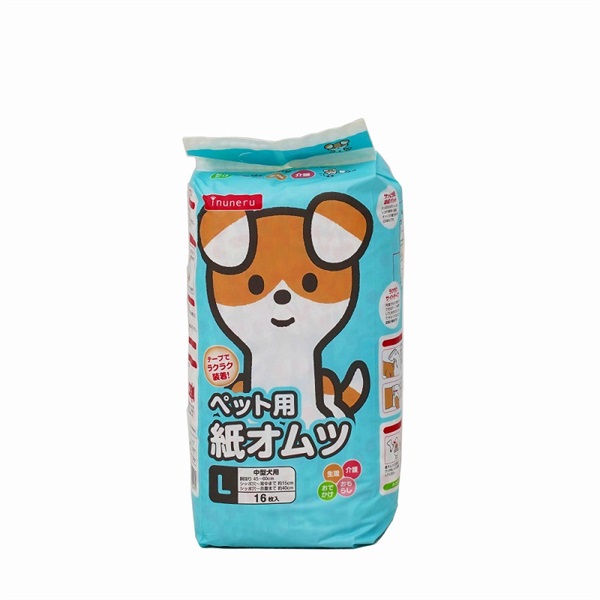 ペットライブラリー inuneru 紙オムツＬ 16枚(紙オムツＬ)