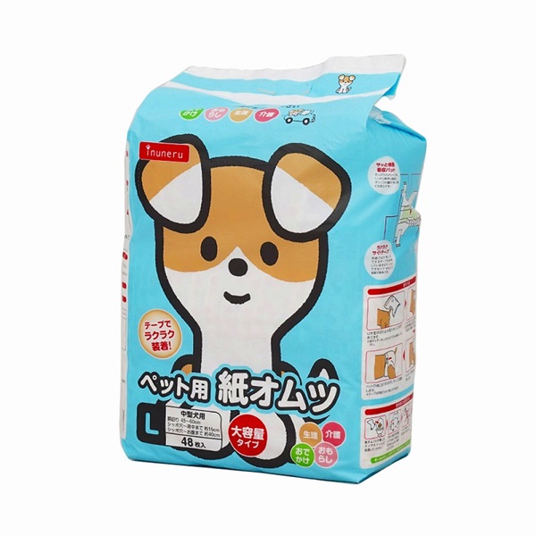 ペットライブラリー inuneru 紙オムツL 48枚
