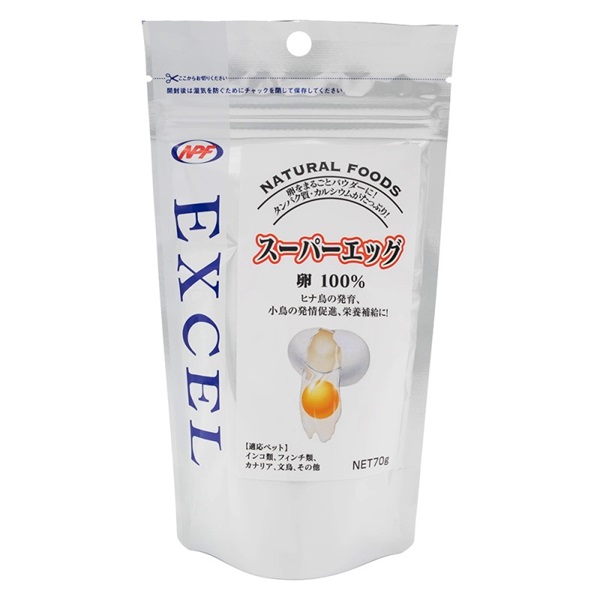 ナチュラルペットフーズ エクセル スーパーエッグ 70g(スーパーエッグ)