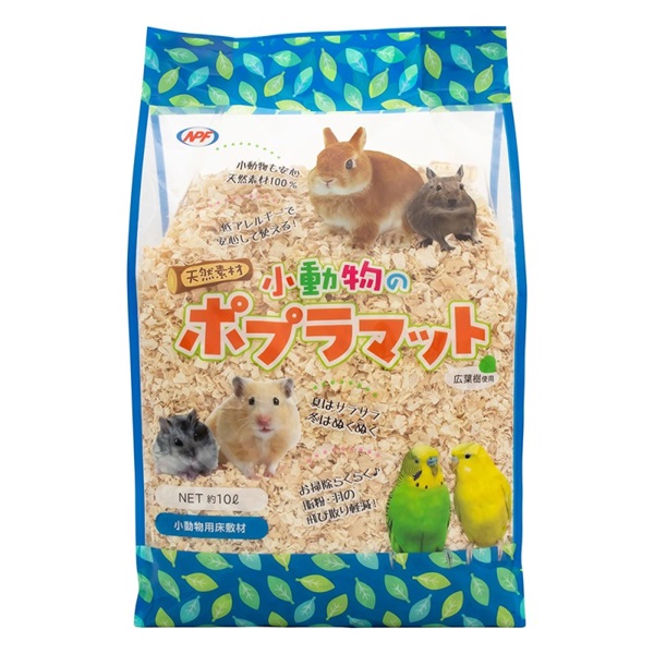 ナチュラルペットフーズ  小動物のポプラマット 10L(小動物のポプラマット)