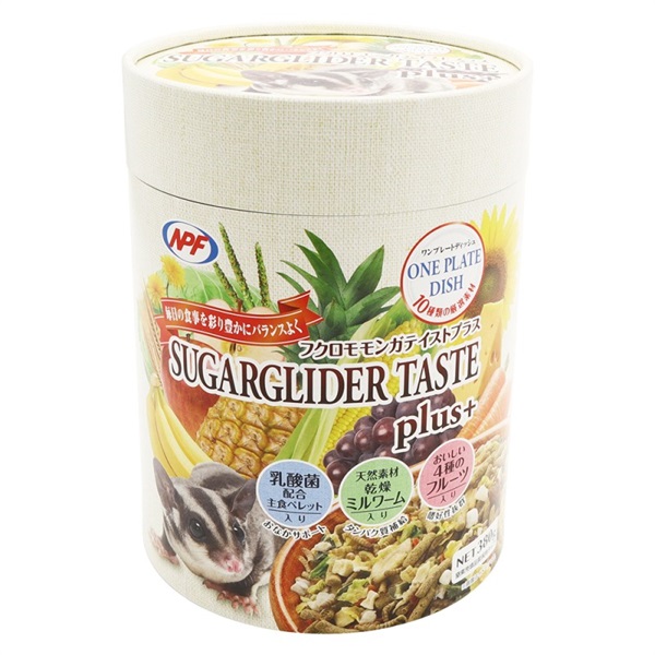 ナチュラルペットフーズ  フクロモモンガテイストプラス 380g