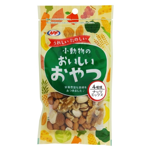 ナチュラルペットフーズ  小動物のおいしいおやつ ナッツミックス 40g(ナッツミックス)