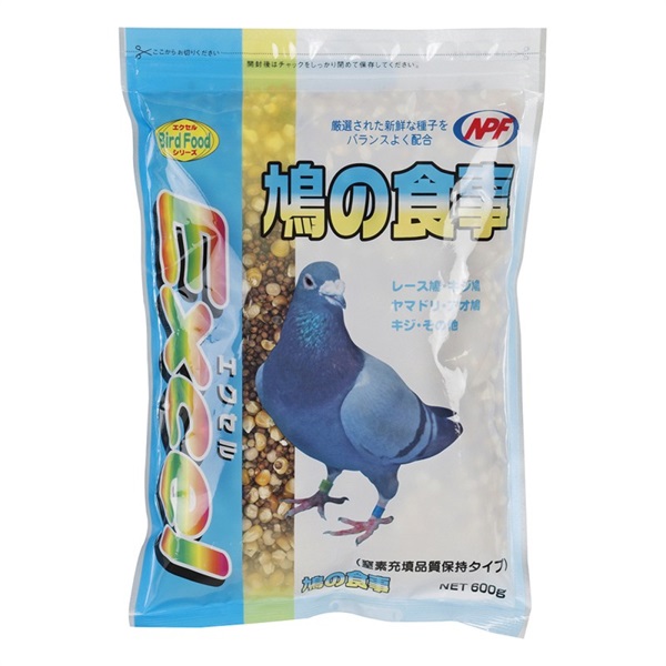 ナチュラルペットフーズ エクセル 鳩の食事 600g