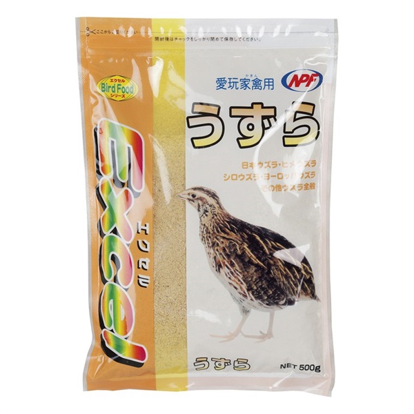 ナチュラルペットフーズ エクセル うずら 500g