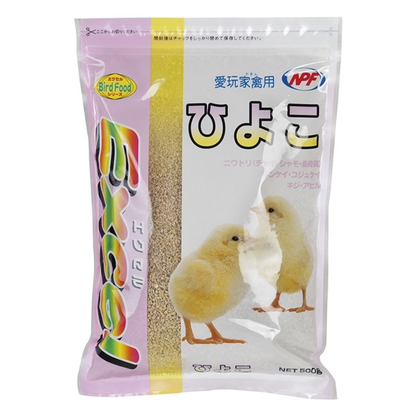 ナチュラルペットフーズ エクセル  ひよこ 500g