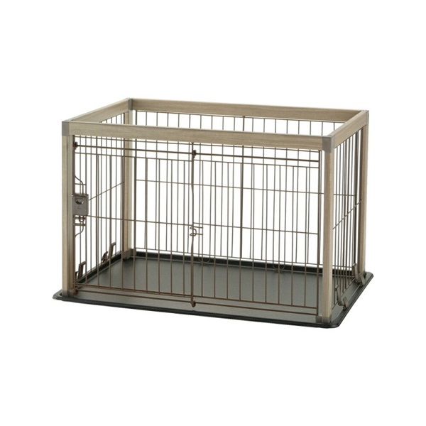 リッチェル アルミフレームペットサークル 90-60 ベージュ