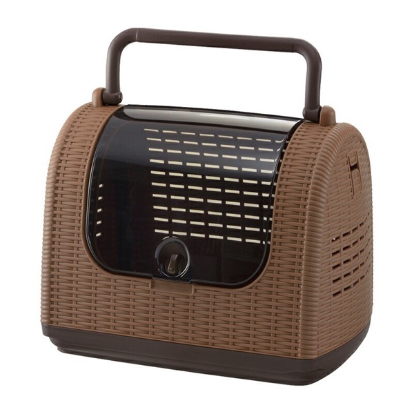 リッチェル ラタンキャリー ブラウン(ブラウン)