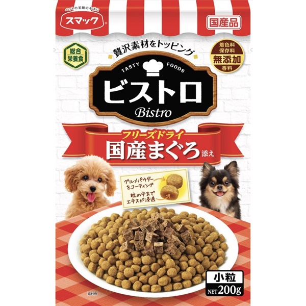 スマック ビストロフリーズドライ国産まぐろ添え200g(まぐろ)