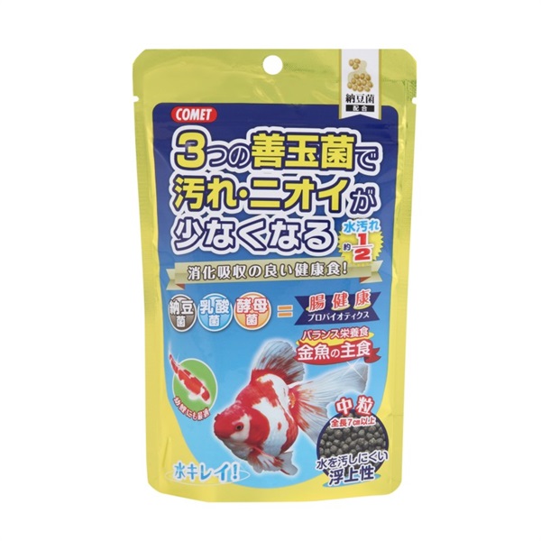 イトスイ コメット 金魚の主食納豆菌 中粒 90g(中粒)