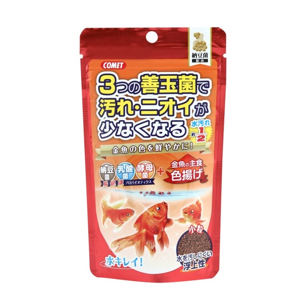 イトスイ コメット 金魚の主食納豆菌 色揚げ 小粒 90g