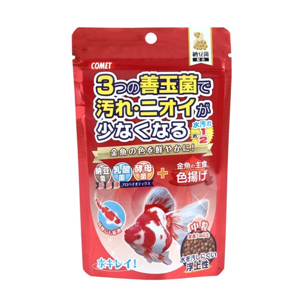 イトスイ コメット 金魚の主食納豆菌 色揚げ 中粒 90g(色揚げ 中粒)
