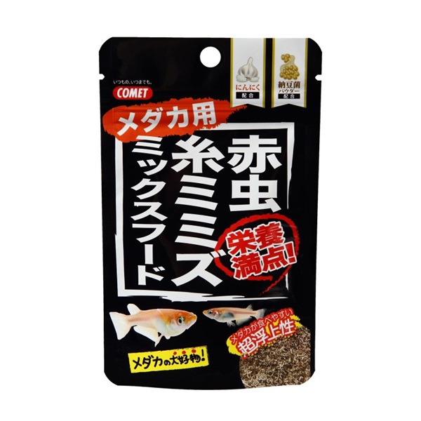 イトスイ コメット 赤虫・糸ミミズミックスフード納豆菌 メダカ用 5g(メダカ用)