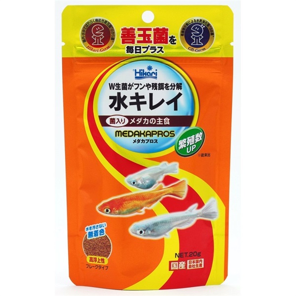 キョーリン 新世代フレ―ク メダカプロス 20g(メダカプロス)