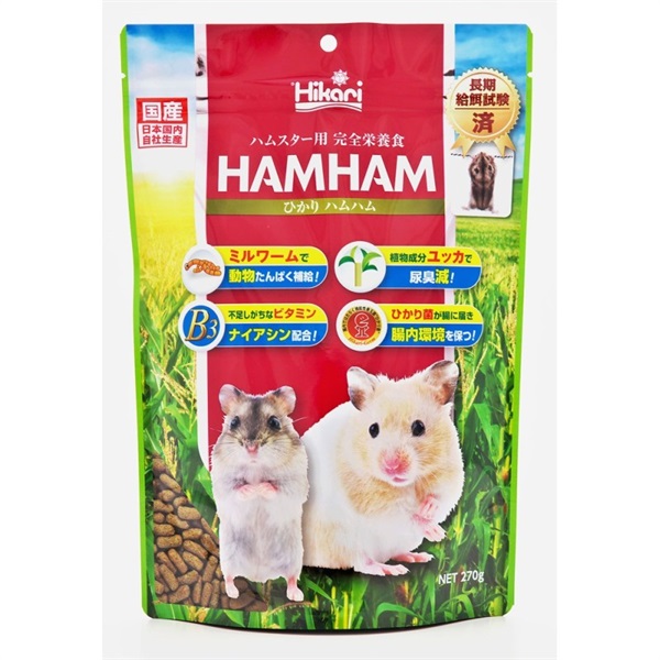 ◆キョーリン  ひかりハムハム(ハムスター用) 270g
