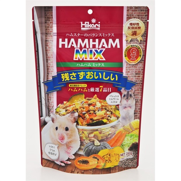 ◆キョーリン  ハムハムミックス(ハムスター用) 250g