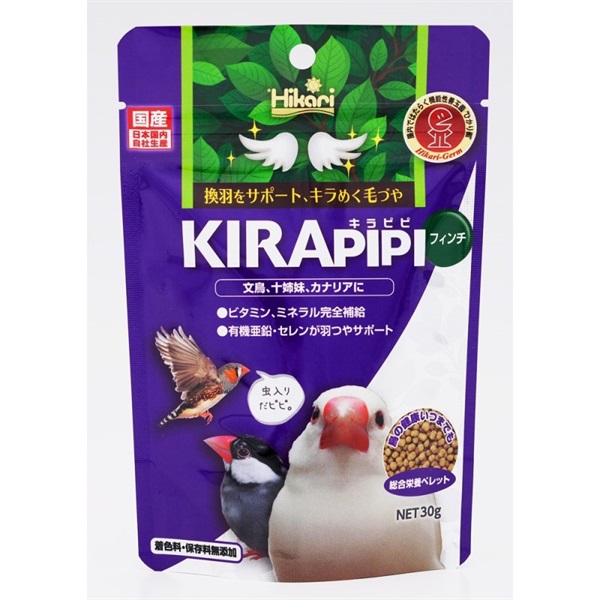 キョーリン ひかり キラピピフィンチ 30g(フィンチ)