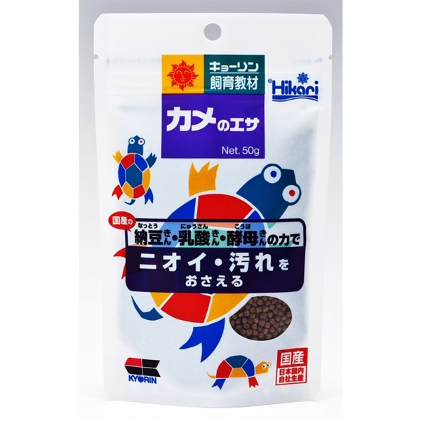 キョーリン ひかり カメのエサ小粒 50g