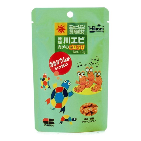キョーリン ひかり 乾燥川エビカメのごほうび 12g
