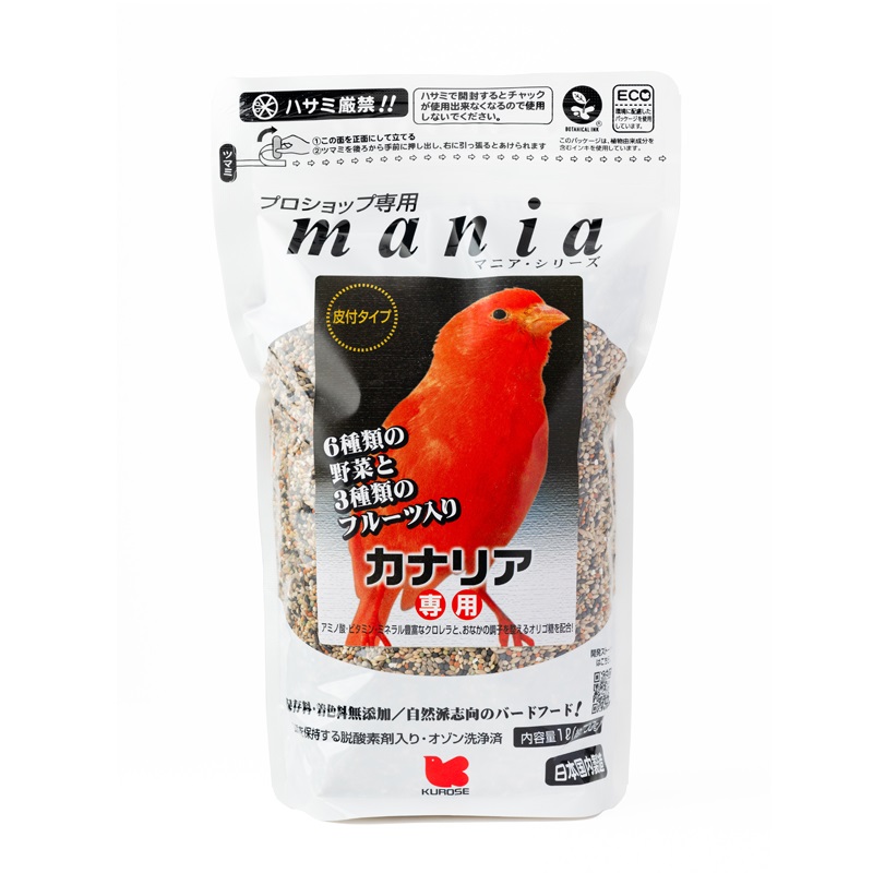 黒瀬ペットフード マニア カナリア 1L(約700g)(カナリヤ)