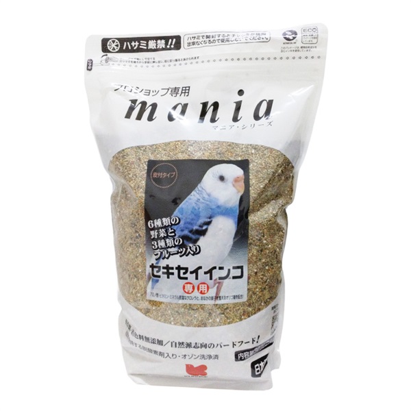 黒瀬ペットフード マニア セキセイインコ専用 3L(約2.1kg)