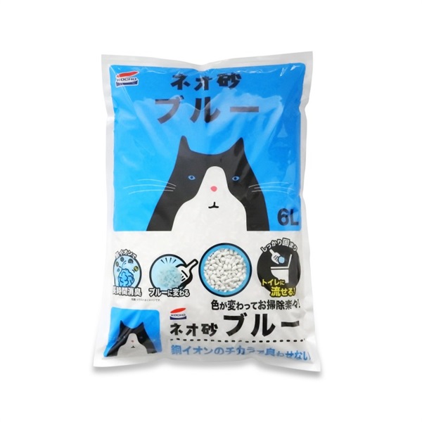 コーチョー ネオルーライフ ネオ砂ブルー 6L