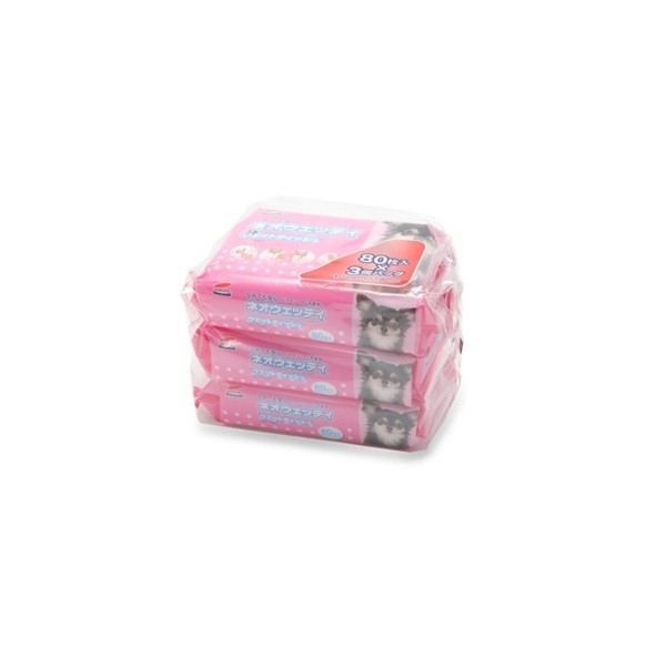 コーチョー ネオルーライフ ネオウェッティ ウェットティッシュ 80枚×3P