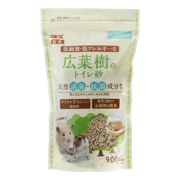 ジェックス 広葉樹のトイレ砂 900mL
