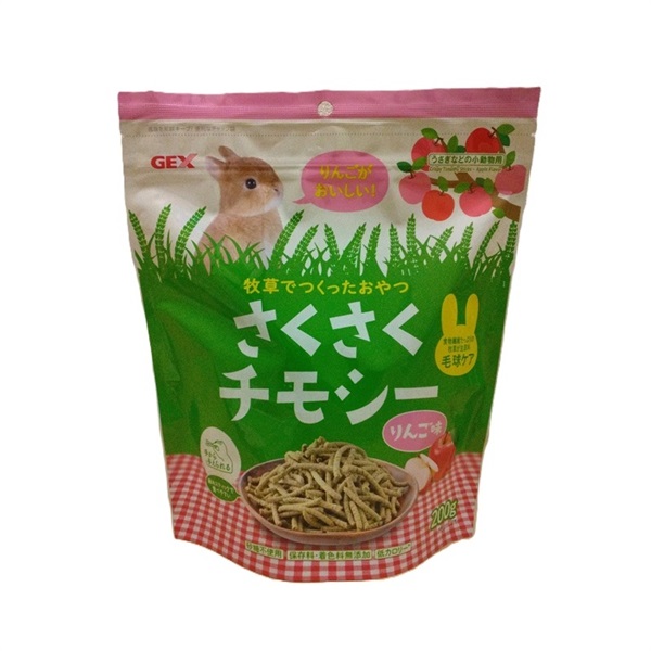 GEX さくさくチモシー りんご味 200g