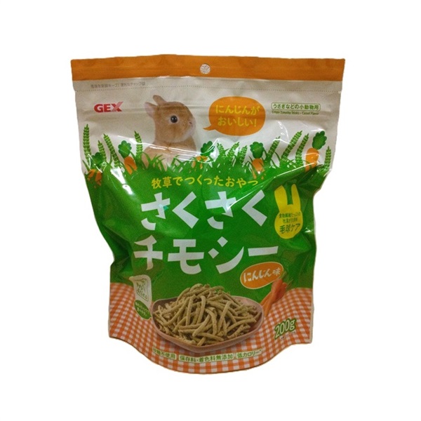 GEX さくさくチモシー にんじん味 200g