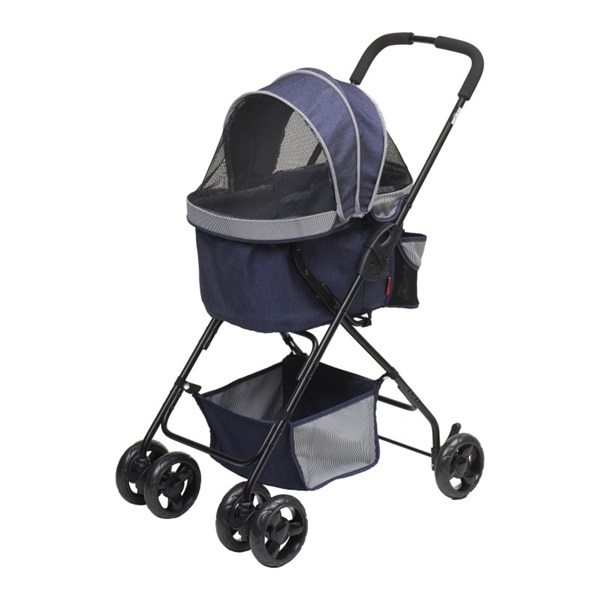 ジェックス わんわんカート スーパーライト 8kg以下デニム柄