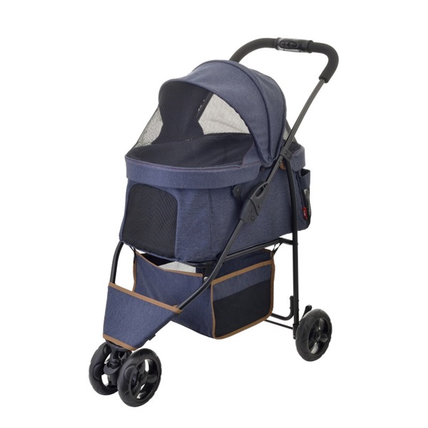 ジェックス わんわんカート スマートハンディ Safety 12kg以下 デニム柄(デニム柄)