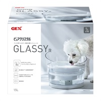 ◆ジェックス ピュアクリスタル グラッシーR 犬用 1.5L白