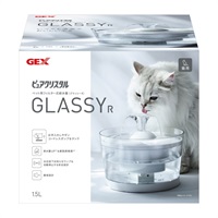 ◆ジェックス ピュアクリスタル グラッシーR 猫用 1.5L白