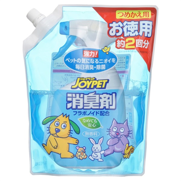 アース・ペット ジョイペット 液体消臭剤 詰替ジャンボパック 650ml