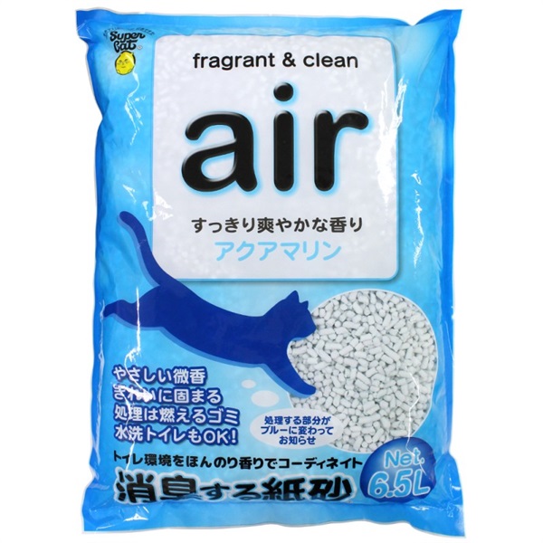 スーパーキャット air アクアマリン 6.5L(アクアマリン)