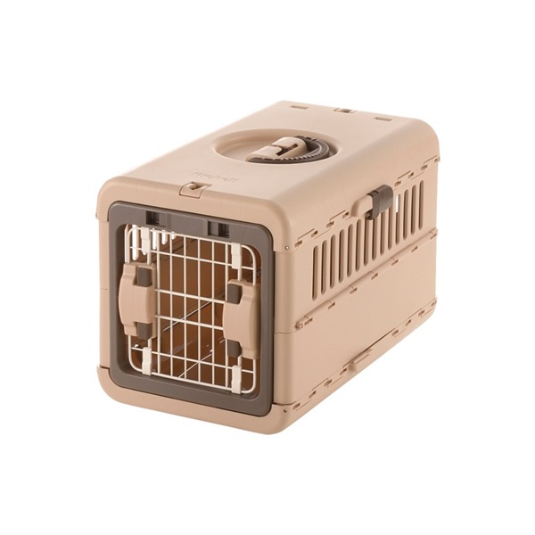 リッチェル キャンピングキャリー 折りたたみ S ダークブラウン(S ダークブラウン)