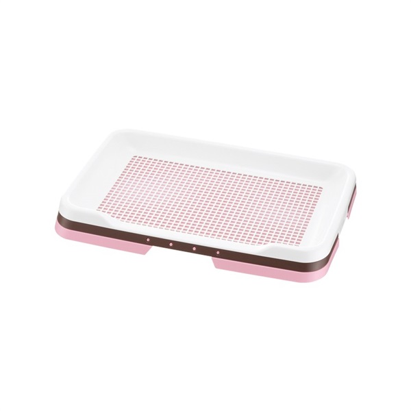 リッチェル  お掃除簡単ステップトレー レギュラー ライトピンク