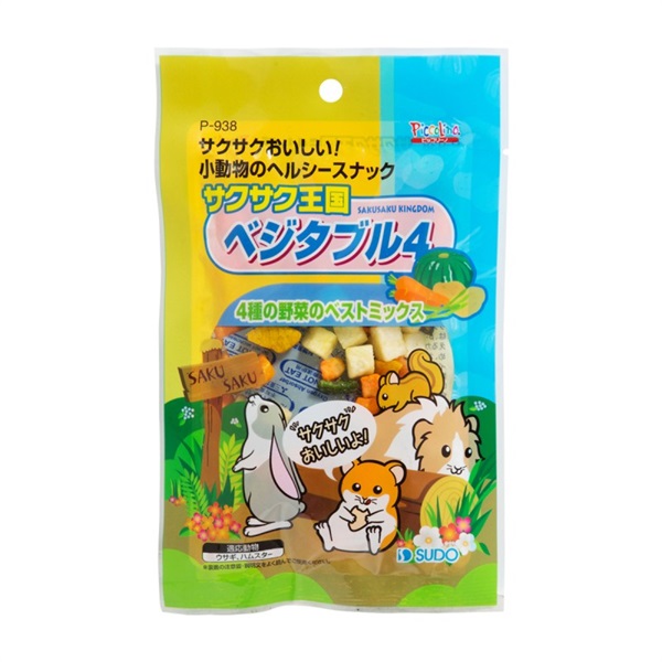 スドー ピッコリーノ サクサク王国ベジタブル4 26g(ベジタブル)