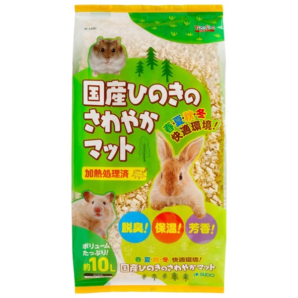 スドー ピッコリーノ 国産ひのきのさわやかマット 10L(ひのきのさわやかマット)