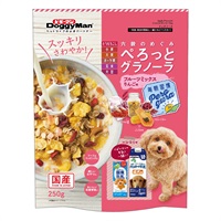 ドギーマン ぺろっとグラノーラ フルーツミックス りんご味 250g