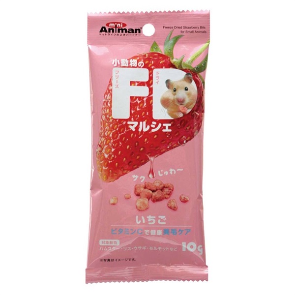 ドギーマン ミニアニマン 小動物のFDマルシェ いちご 10g