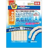 ドギーマン ホワイデント低脂肪 チューイングスティック 超小型犬用 ミルク味 120g