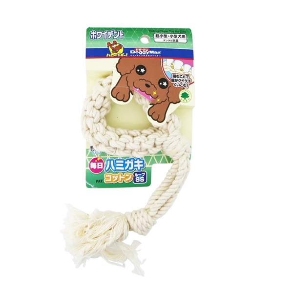 ドギーマン 毎日ハミガキコットン ループ SS