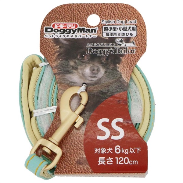 ドギーマン Doggy's Tailor ドッグリード(ひきひも) レザースタイル SS(レザーSS)