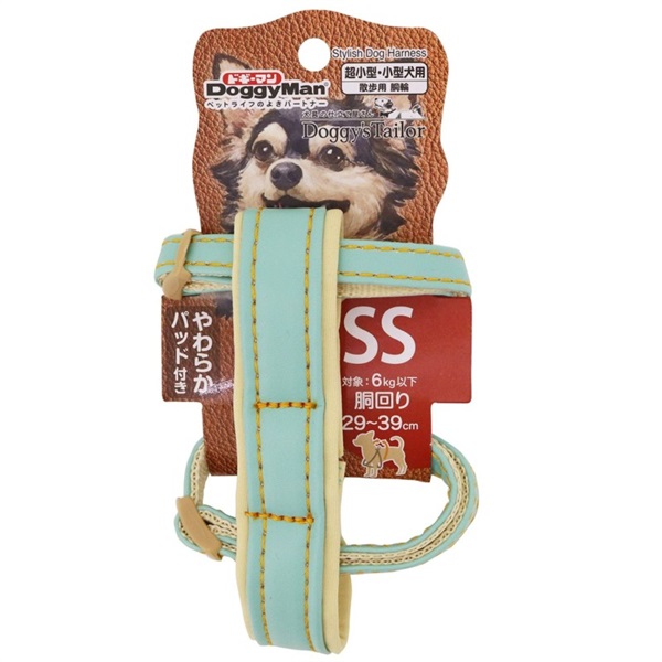 ドギーマン Doggy's Tailor ドッグハーネス(どうわ) レザースタイル SS(レザースタイル SS)