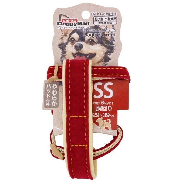 ドギーマン Doggy's Tailor ドッグハーネス(どうわ) スエードスタイル SS(スエードスタイル SS)