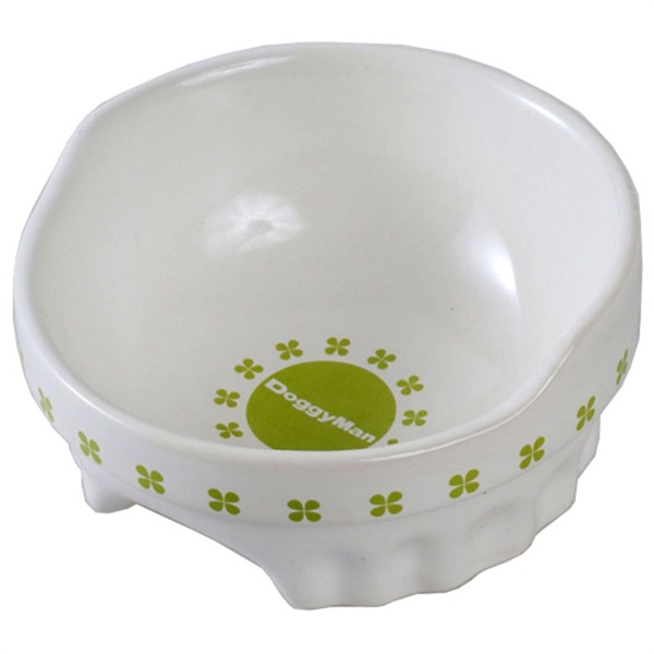 ドギーマンハヤシ 便利なクローバー陶製食器 S